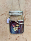 Dark Blue Mason Jar